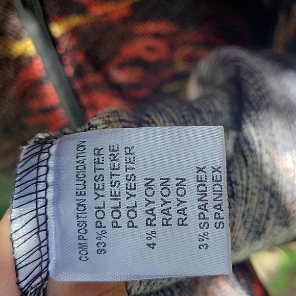 Artsy multicolor A line dress - Picture 6 of 6